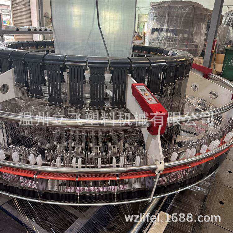 宽幅织物双层六梭圆织机 土工布与防水卷材基布编织袋设备