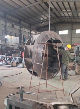 锅炉排烟引风机Y6-51-NO12D离心通风机耐磨耐高温铝合金叶轮