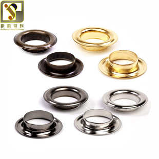 配件汽眼扣 金属鸡眼扣箱包服装 环保过检针气眼 高档宽边68铜鸡眼