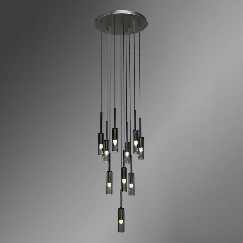 全铜水吊灯餐厅吧台创意楼梯头客厅卧床室后现76815代轻奢单头吊