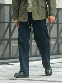 恶犬BRONSON 1944 USMC军官高腰直筒长裤 加密斜纹休闲卡其布裤子