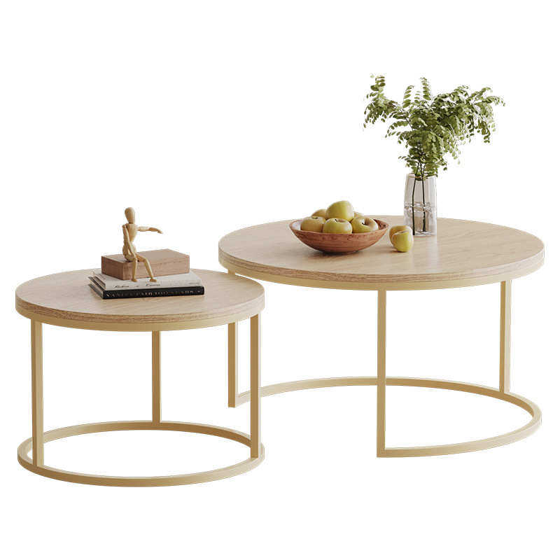 家用风桌茶几白蜡母木子圆形红轻奶油小户型桌小圆简约组合子网奢,商业/办公家具,茶几,淘宝优惠券,粉丝福利购,淘宝优惠卷
