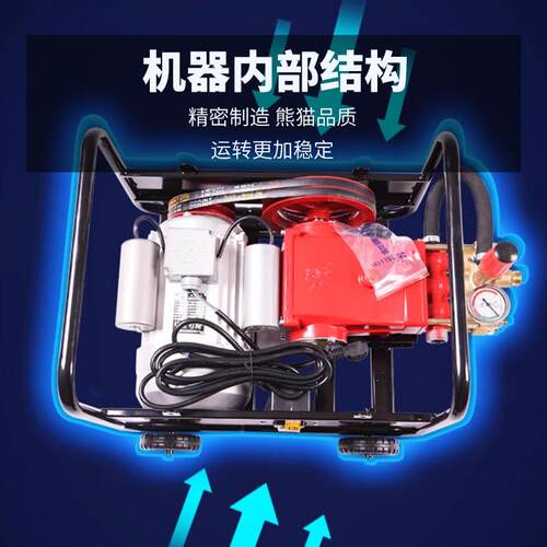熊猫熊猫55-5牌XP-58型压清洗机殖场专用养洗车机刷高车泵供应商