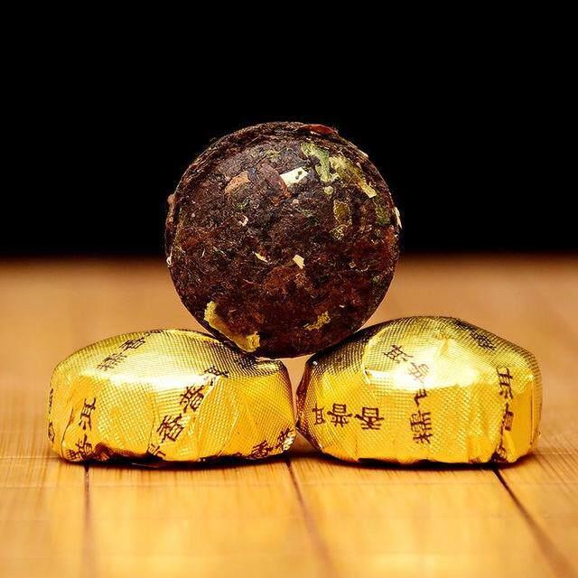 耐泡云南勐海糯米香小沱茶浓香型陈年熟普茶叶普洱沱茶罐装礼盒装