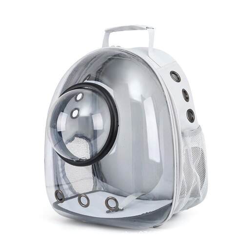 Astronaut Window Dog Cat Carrier Breathable Transparent Back