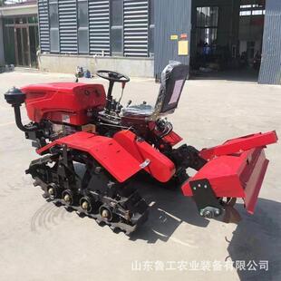 履带旋耕农用水旱两用功能乘机坐式回BSF填开沟一体机田耕园地多
