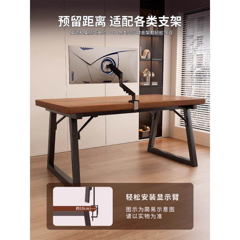 电脑桌台式家用办公桌卧室双人书法桌子工作台电竞桌学生学习书桌