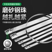 LTS 04不锈钢扎7.9宽船带用设备固3定白钢金属防腐束带 力泰自锁式