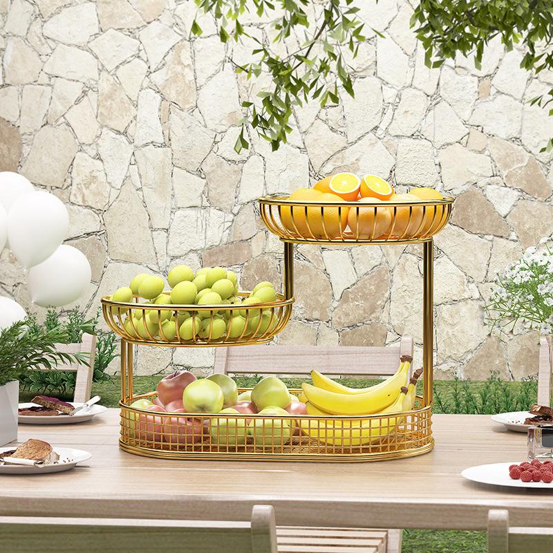 水果盘水果客厅茶几蛋糕零食果篮