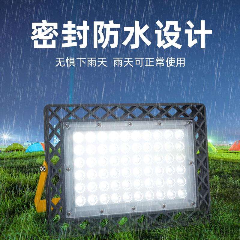 LED低压投光灯12V24V36V户外防水压铸铝投光灯12V-85V工地照明灯