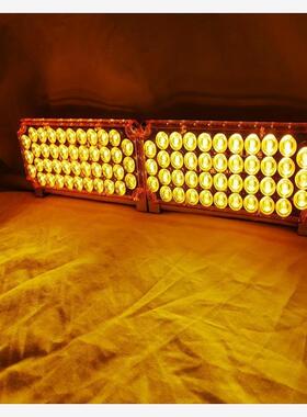 高亮led工程车爆闪警示灯 洒水车拖车清障车黄色信号灯DC12V 24V