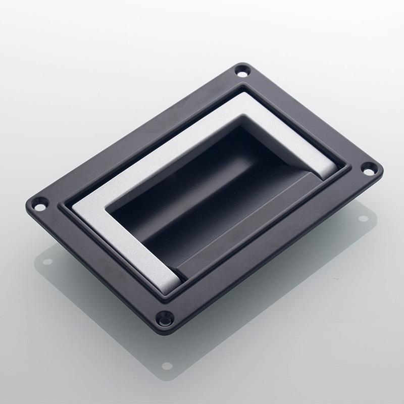 恒珠PL003可折叠隐形提手工具箱隐藏式暗拉手锌合金电控柜把手
