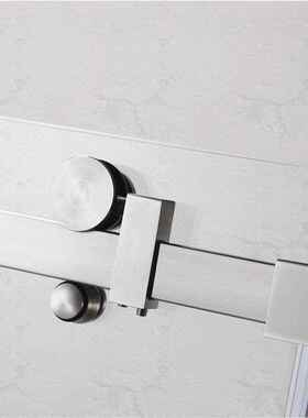 金兴一字型锈浴钢集成淋浴房3KX561721不康04缸淋浴屏风门钢化玻