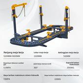 汽修大梁校正仪车身钣金平台自主生产 四排孔大梁校正台整形架