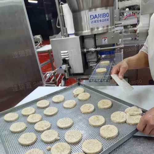 W心鱼糜饼用成型机商用 IRC猪肉型梅菜肉饼馅饼饼点饼干定食品机