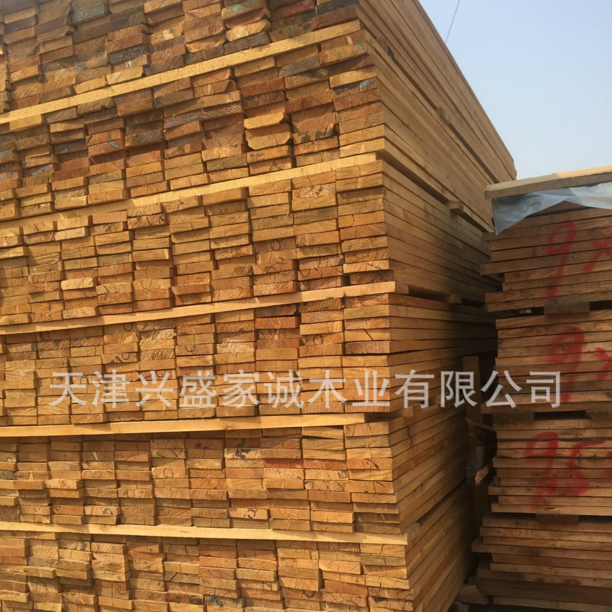 厂家现货直发 工程专用落叶松规格大板 架板 跳板 木方木工实木板
