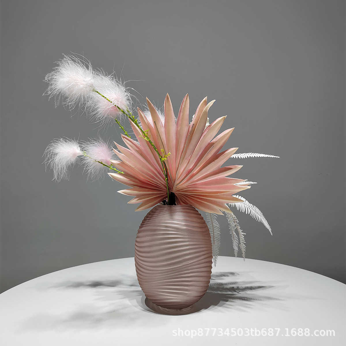 客厅样板仿真奢房间售楼处摆件茶几装饰品桌假软现代轻洽谈酒店花,鲜花速递/花卉仿真/绿植园艺,仿真绿植,淘宝优惠券,粉丝福利购,淘宝优惠卷