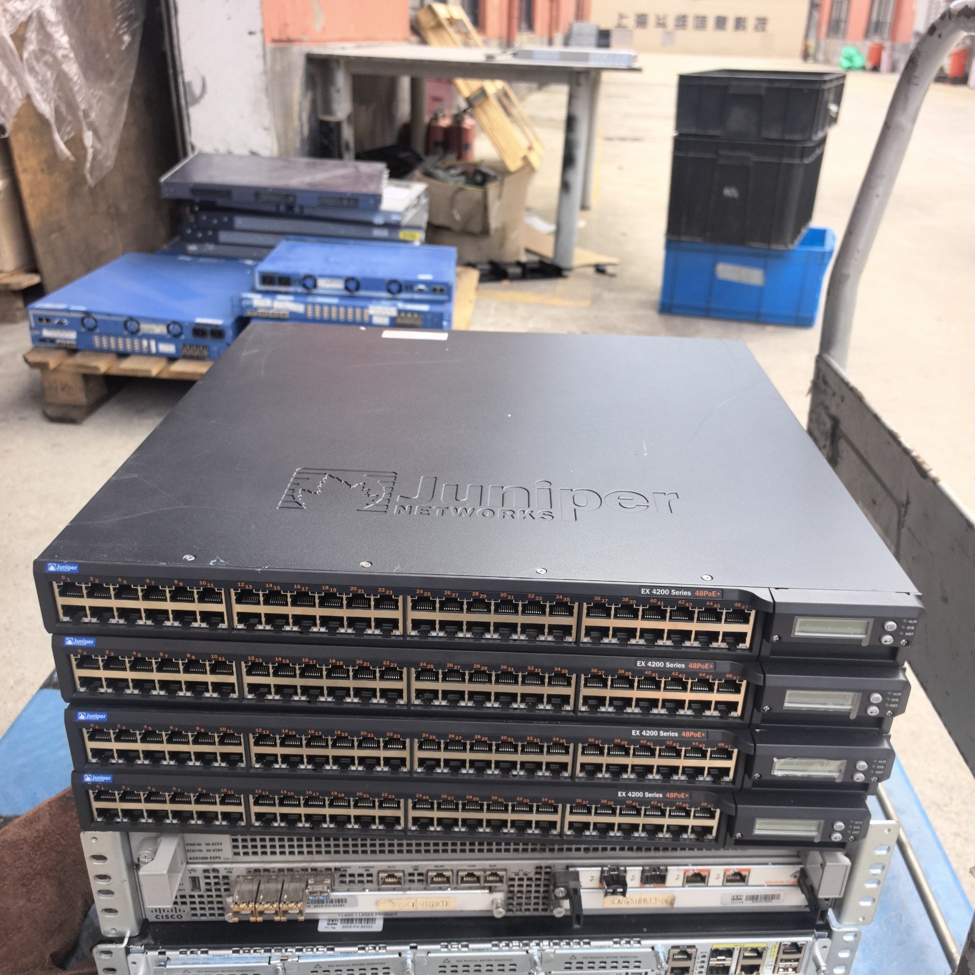 Juniper EX4200-48PX 48口全千兆POE+