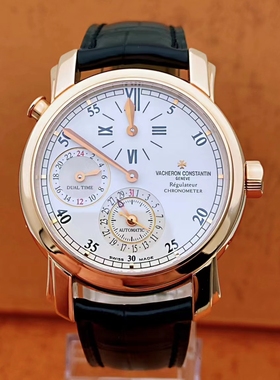 98新江诗丹顿马耳他18k玫瑰金42005/000R-9068自动机械39mm男表