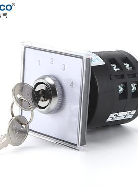 【厂家供应】卓超牌 LW6Y-2/C121 带锁型转换开关 现货