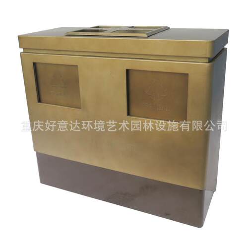 户外做旧垃圾桶经典复古加厚垃圾箱厂家庭院花园落地式烟灰桶