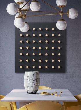 简约客轻个奢玄关走廊装饰手工创意性实画物画现DJH代厅沙发背景