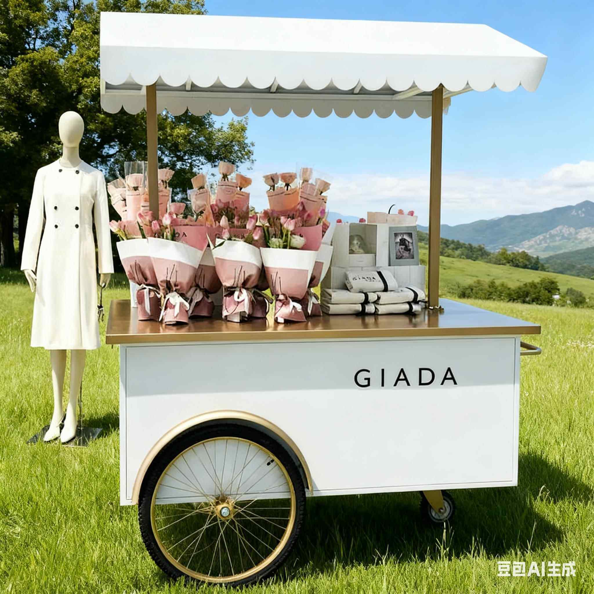 网红铁艺餐车摆摊小推车可移动夜市小吃车促销展示车商场宣传车,商业/办公家具,置物架/陈列架/储物架/展示架,淘宝优惠券,粉丝福利购,淘宝优惠卷