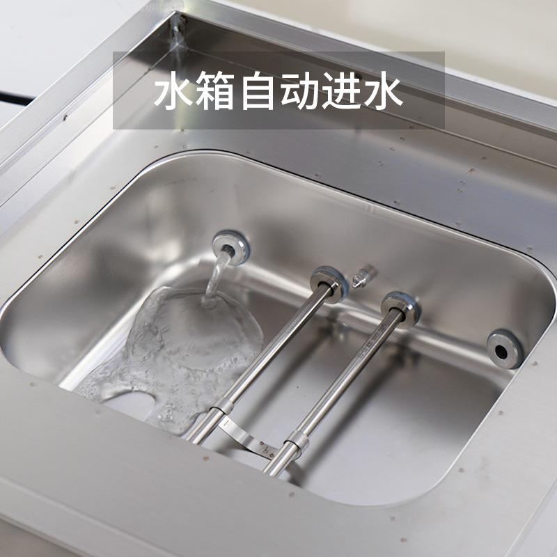 台式电蒸包炉商用蒸包子机商场超市小型蒸早餐点心小笼包蒸玻璃柜