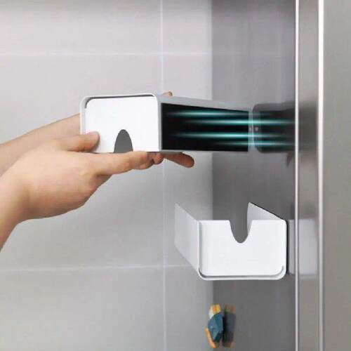 Carbon Steel Adjustable Suction Paper Box Cover For Home