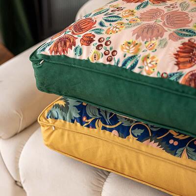 可拆洗大坐垫涤垫纶蒲团屁加米厚中57158式时尚用久坐慢回弹榻家