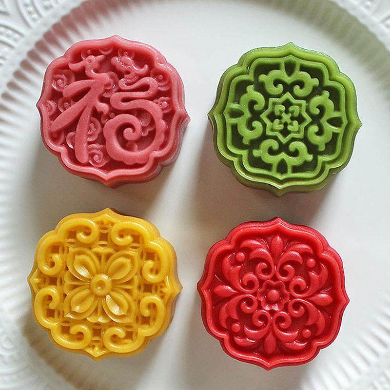 2025开心果霸霸月饼模具50g75g如意龙凤国风绿豆糕紫薯山药糕古风