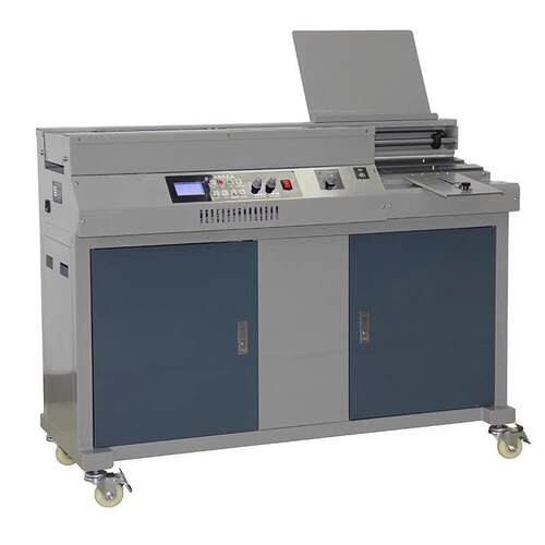 A4无线全自动胶装机50A胶订机热熔胶装订机glue binding machine