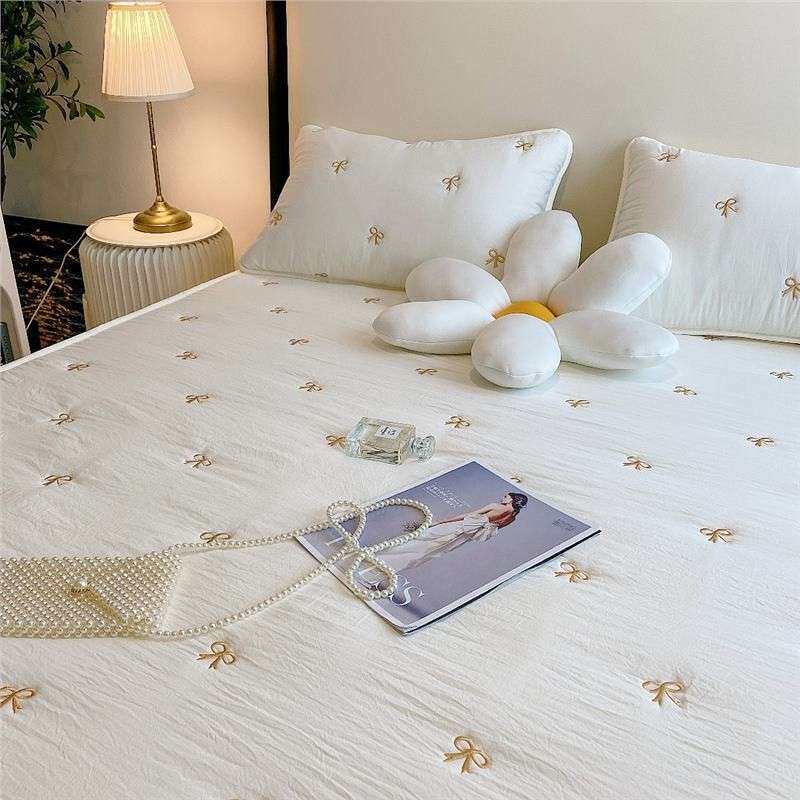 级棉床蝴蝶结固定夹保护套母婴类1.5单件垫m防滑席梦思床床罩笠