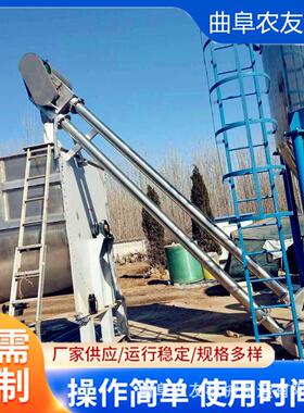 管升链式体送机粉煤灰粮OAB食输粉不锈钢耐腐蚀多料口管链提机
