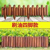 花园栅栏围栏小篱笆布置松木木制公园爬藤矮篱笆挡土栏杆隔断花圃