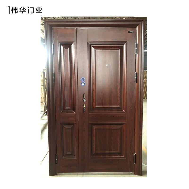 浙江防盗门厂家丁级防盗门子母安全门 工程门入户