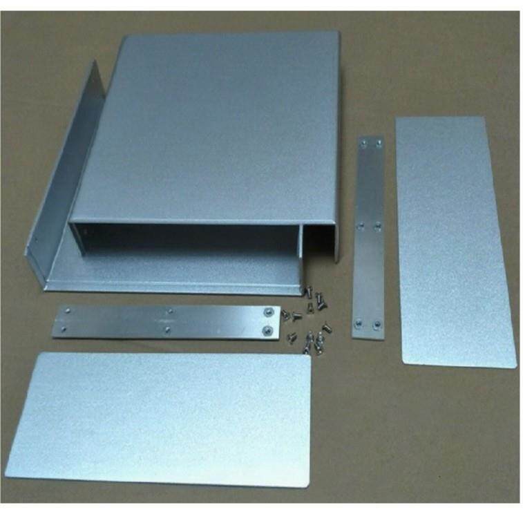 170*390*360mm铝机箱 铝壳 组装铝壳 控制器铝外壳 组装全铝机箱