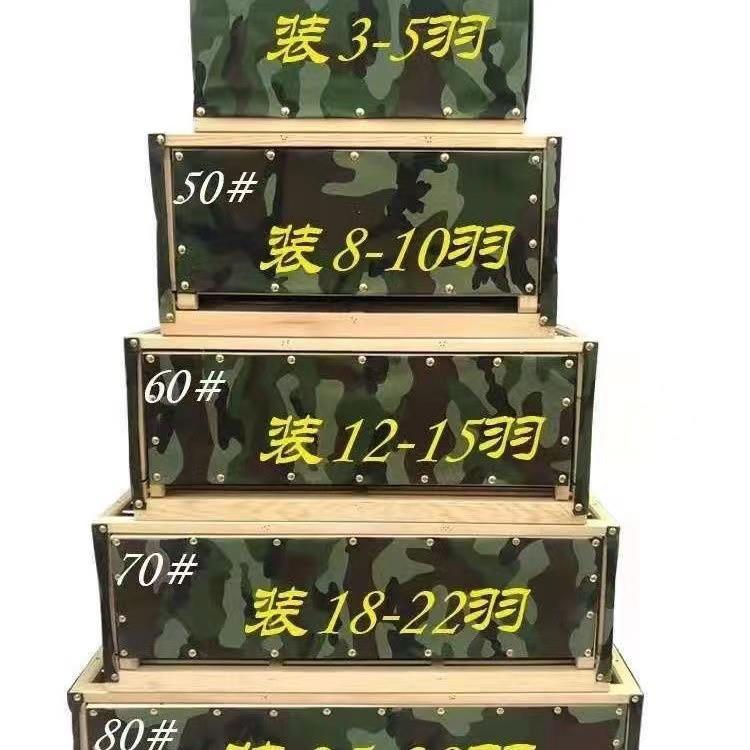 赛鸽用品鸽具信鸽训放笼放飞笼报道笼塑料笼鸽子笼折叠木制比赛笼