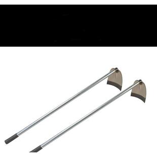 带把头具大锄号锄头农用锄头长1号锄柄钢把大锄农头钢把月工具