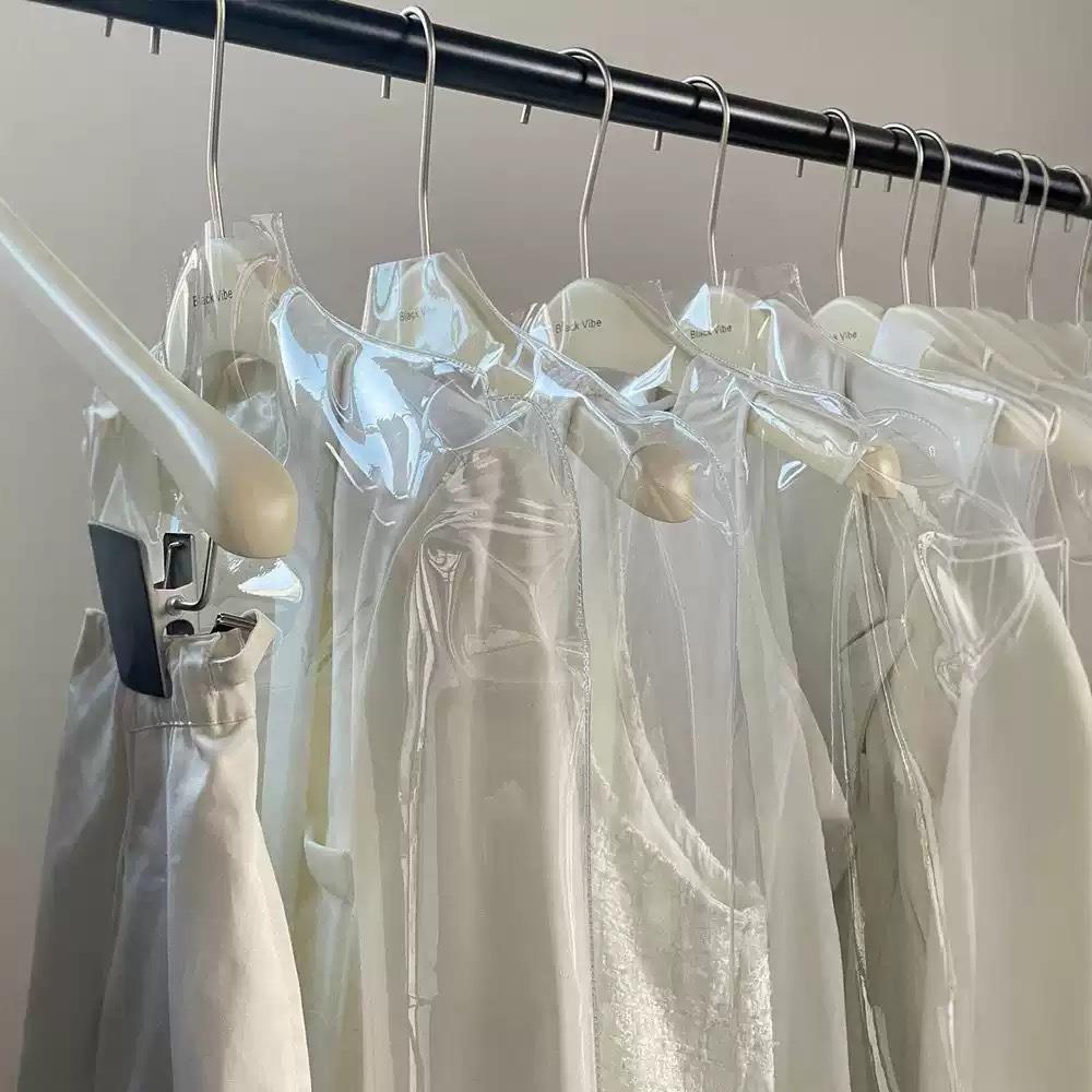 实木奶白色女装衣架服装店专用架衣架裤架榉木衣架防滑晾衣架促销