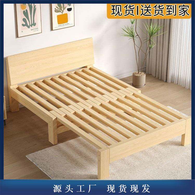 实木沙发床折叠两用小户型简易卧室单人榻榻米儿童伸缩床抽推拉床