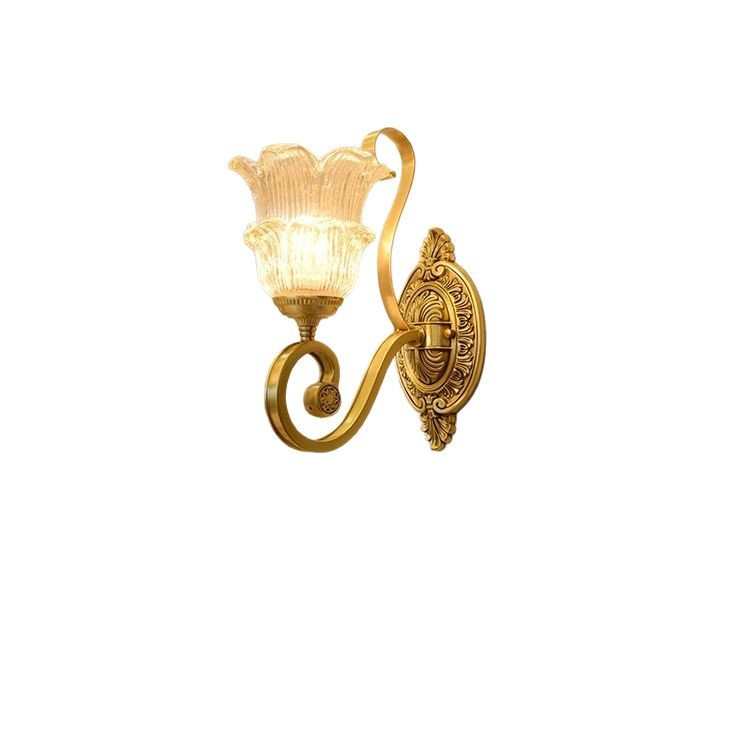 LED全铜壁灯客厅卧室床头灯壁灯欧式壁灯简欧走廊过道楼梯灯壁灯