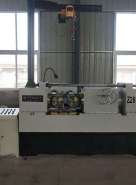 全自动2BEF滚丝机Z8-20轴0型数螺纹滚牙机网文直纹两控滚花机厂家