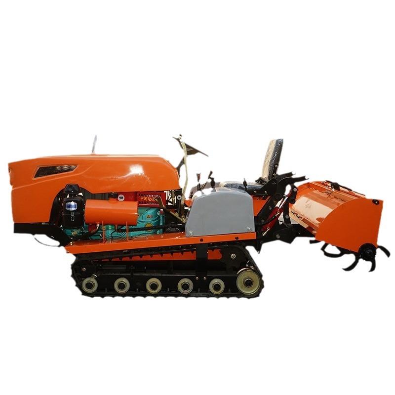 3TC-35-2履带式拖拉机开沟旋耕除草起垄水田两用履带拖拉机
