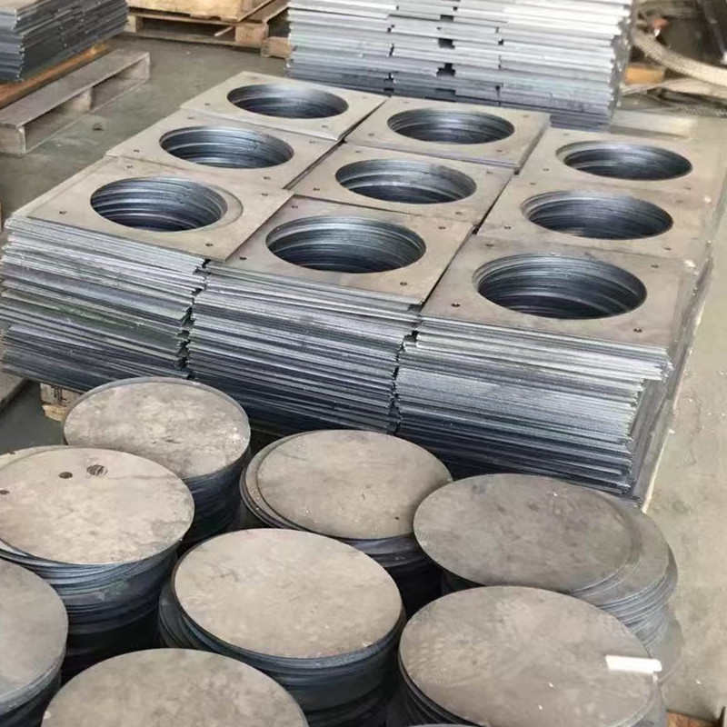 钢板加工Q355B45号钢板卷圆异型焊接铁板激光折弯猛板耐磨板切割