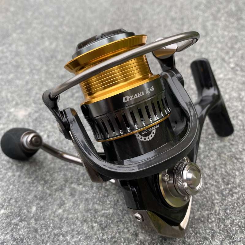 尾崎 通体纯碳素9轴纺车轮 20-35型超浅/深杯 淡海微物卷线鱼线轮