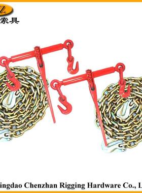 晨展直供模锻美式棘轮紧索具链条捆绑带收紧器丝绳拉紧YCV钢器