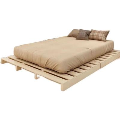 实木榻榻米床347民板整块排骨架硬落地铺宿地台床垫床架排骨全实