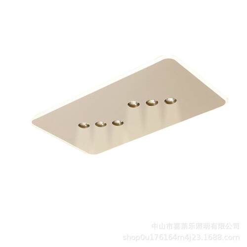 创意led客厅灯长方形无主灯吸顶灯简约现代卧室灯超薄餐厅书房灯