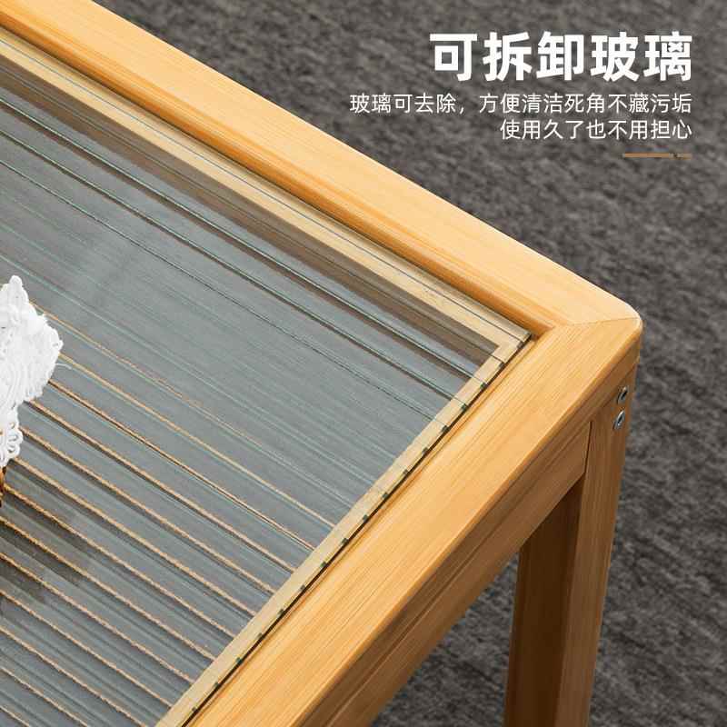 小茶几合组现代简约璃家用小客厅茶几茶台极简风小KUI户玻型移动